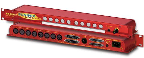 英國SONIFEX RB-DSS10十選一數字切換器