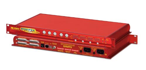 Sonifex RB-DSD8 八通道數字/模擬信號自動/手動冗余備份切換器,雙電源